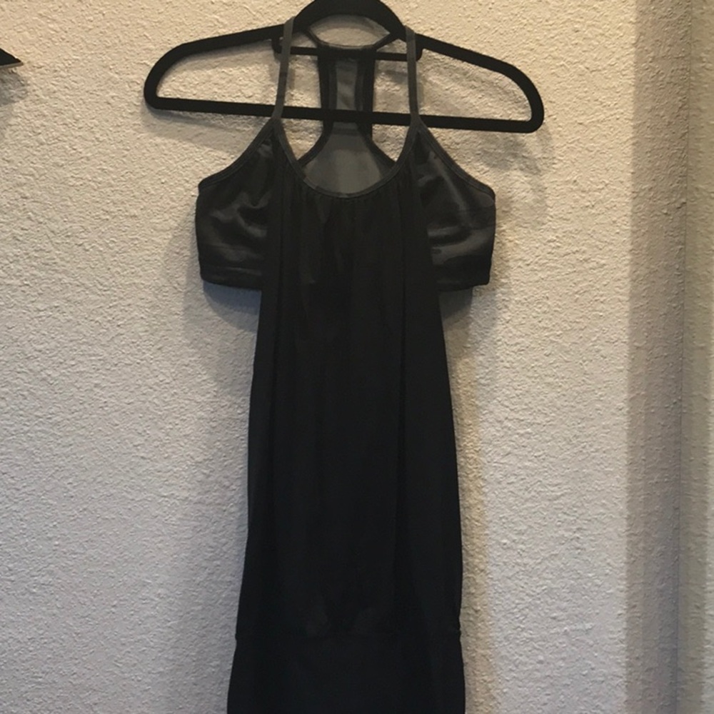 Lululemon No Limits Tank black camo 6